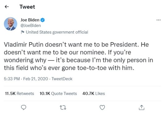 biden tweet
