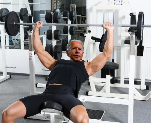 biden working out 2